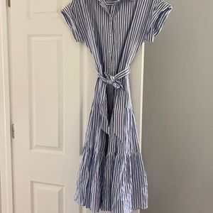 Lauren by Ralph Lauren button down dress size 2
